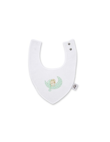 Pack 2 Baberos Bandana 20X30 Cms Mod Sleep Verde