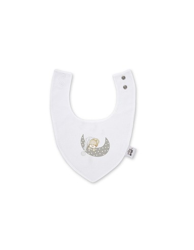 Pack 2 Baberos Bandana 20X30 Cms Mod Sleep Gris