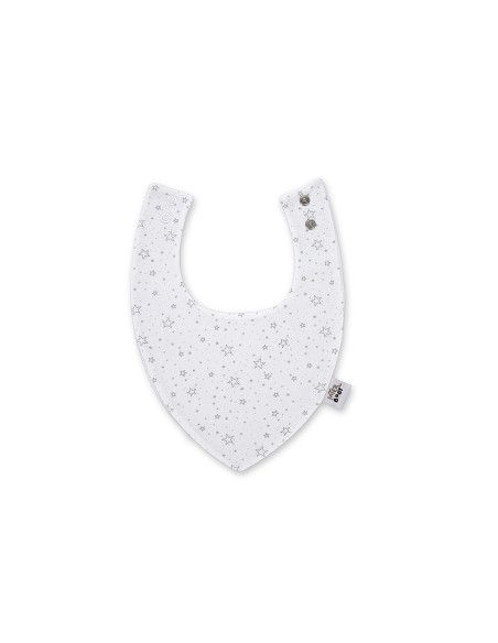 Pack 2 Baberos Bandana 20X30 Cms Mod Sleep Gris