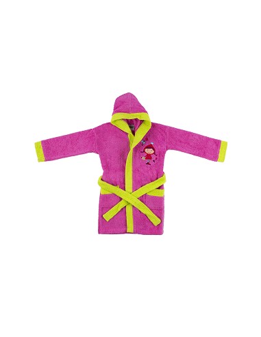 Albornoz Infantil  T- 0-2 100% Alg Fucsia