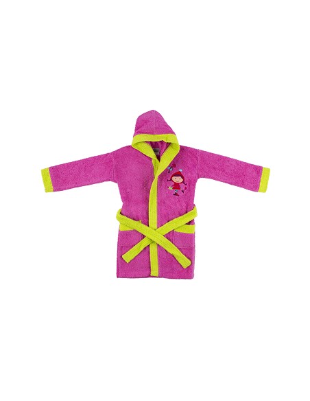 Albornoz Infantil  T- 0-2 100% Alg Fucsia
