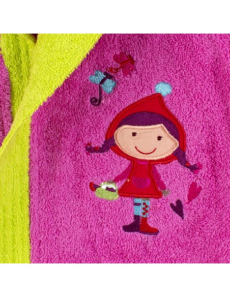 Albornoz Infantil  T- 0-2 100% Alg Fucsia