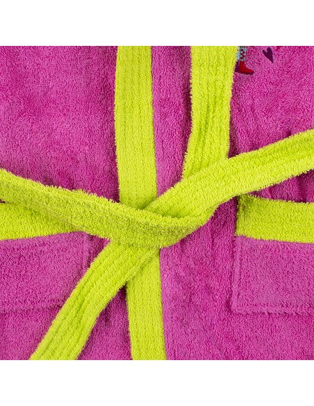 Albornoz Infantil  T- 0-2 100% Alg Fucsia