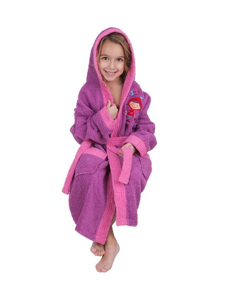 Albornoz Infantil  T- 0-2 100% Alg Lila