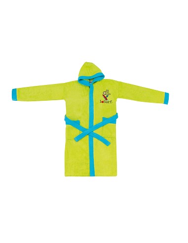 Albornoz Infantil T-14-16 100% Alg Pistacho