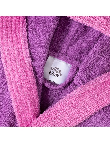 Albornoz Infantil  T- 14 Lila