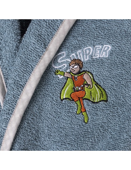 Albornoz Infantil  T- 14 Petroleo