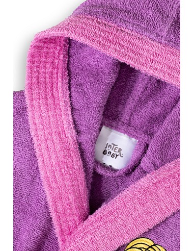 Albornoz Infantil  T- 2-4 Lila