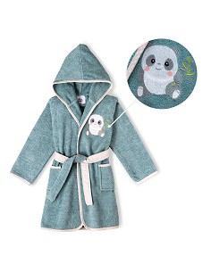 Albornoz Infantil  T- 2-4 Petroleo