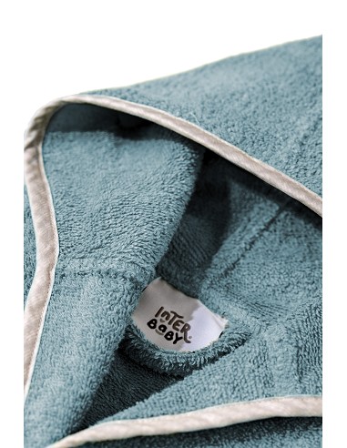 Albornoz Infantil  T- 6-8 Petroleo