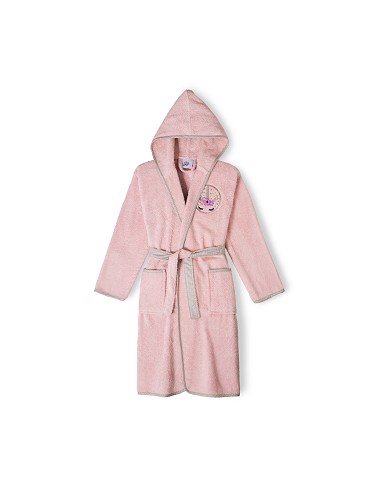 Albornoz Infantil En Caja T-10-12 Rosa