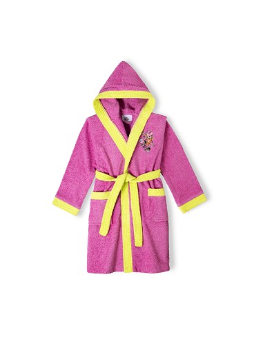 Albornoz Infantil En Caja  T- 14 Fucsia