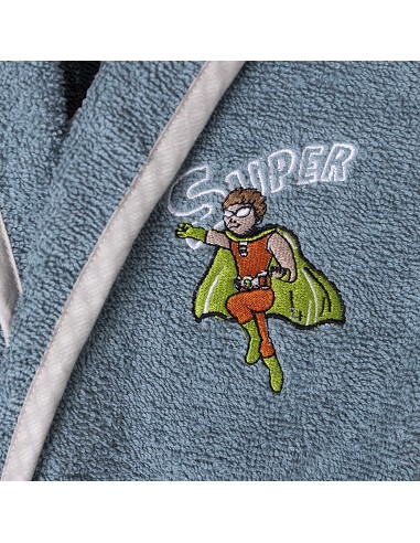 Albornoz Infantil En Caja  T- 14 Petroleo