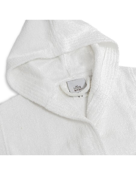 Albornoz Liso con Estuche T14 Blanco