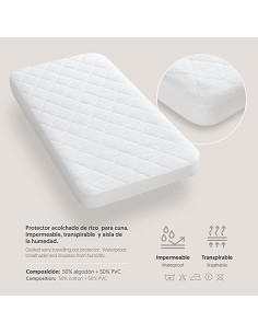 Protector Cuna Acolchado 2