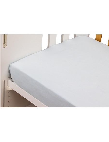 Bajera Cuna  100% Algodon Azul