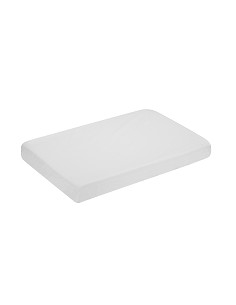 Bajera Coche 100% Algodon Blanco