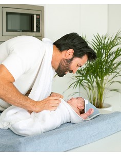 Funda Rizo Cambiador Azul 2