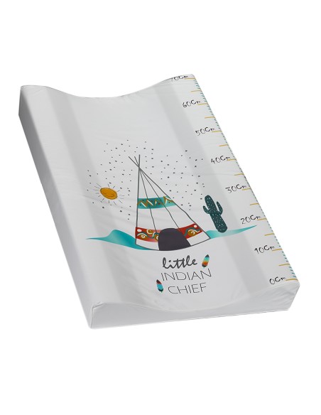 Cambiador Acolchado Plastificado 70 Cms Mod Indio