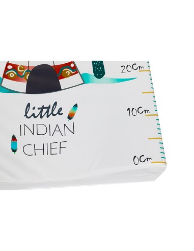 Cambiador Acolchado Plastificado 70 Cms Mod Indio