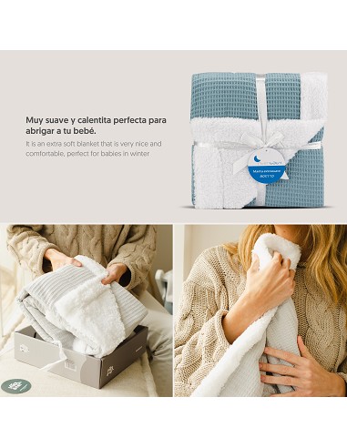 Manta Nido Abeja+Borreguillo Petroleo