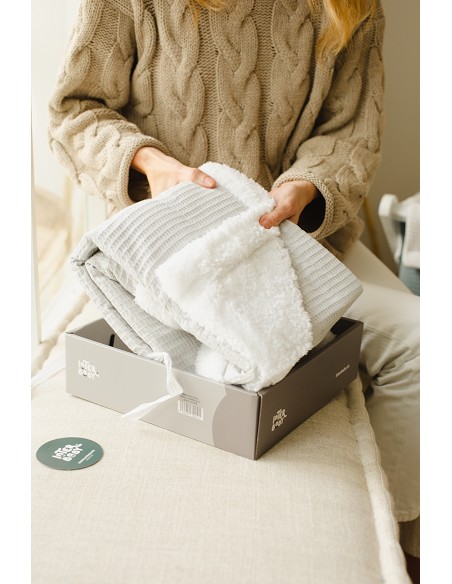 Manta Nido Abeja+Borreguillo Petroleo