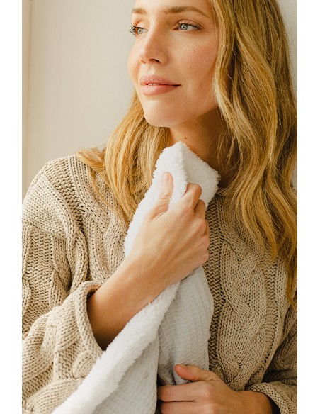 Manta Nido Abeja+Borreguillo Petroleo