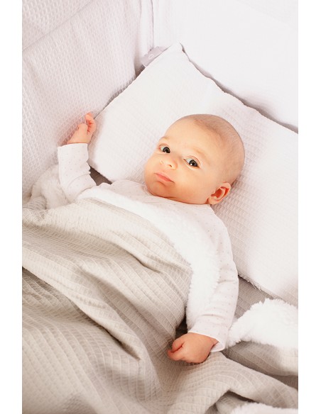 Manta Nido Abeja+Borreguillo Petroleo