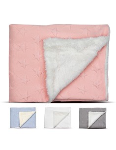 Manta Mod Universo 80X 1. 10 Rosa