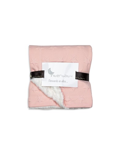 Manta Mod Universo 80X 1. 10 Rosa