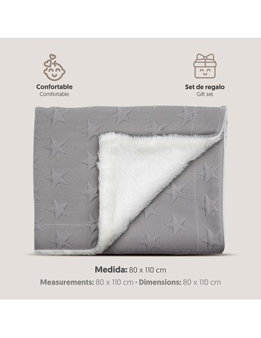 Manta Mod Universo 80X 1. 10 Gris