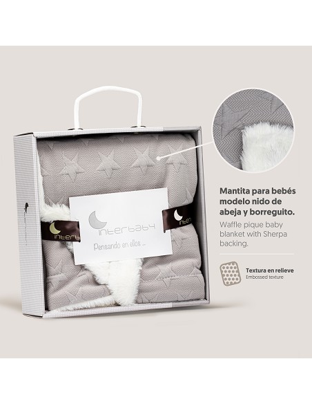 Manta Mod Universo 80X 1. 10 Gris