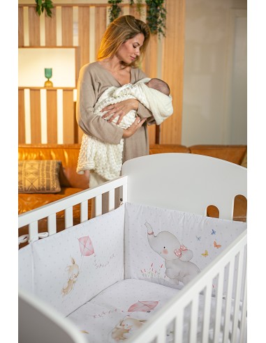 Manta Burbuja+Borreguillo Azul