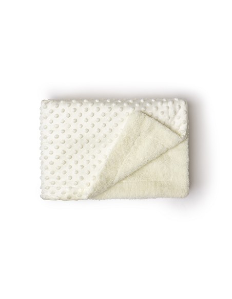 Manta Burbuja+Borreguillo Beig