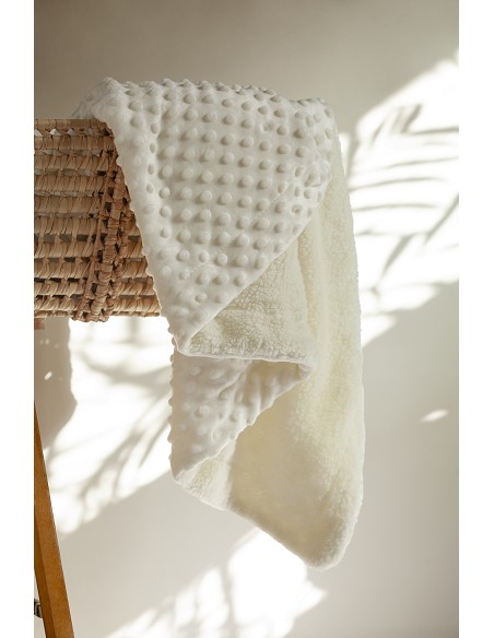 Manta Burbuja+Borreguillo Beig