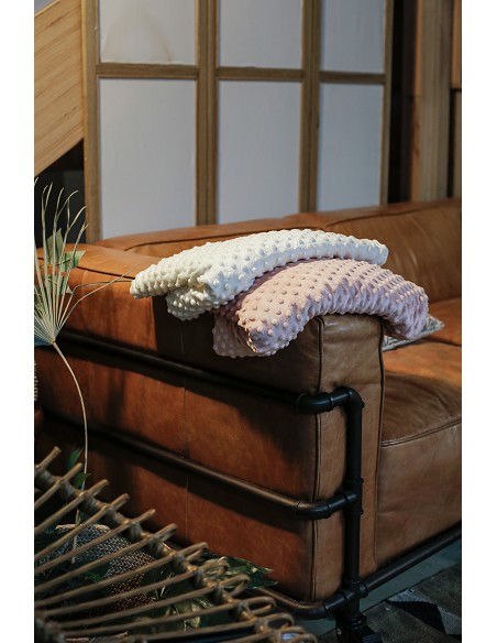 Manta Burbuja+Borreguillo Beig