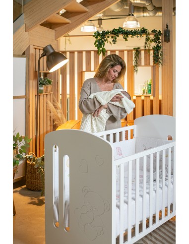 Manta Burbuja+Borreguillo Beig