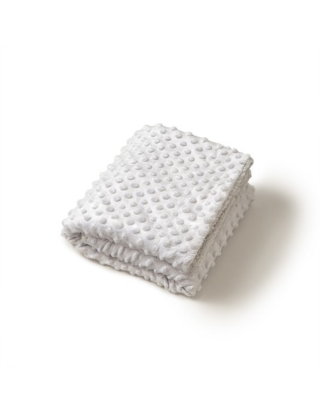 Manta Burbuja+Borreguillo Gris