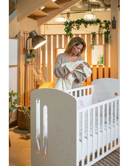 Manta Burbuja+Borreguillo Gris