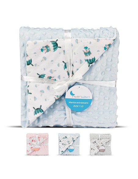 Manta Burbuja Mod Paracaidista Azul