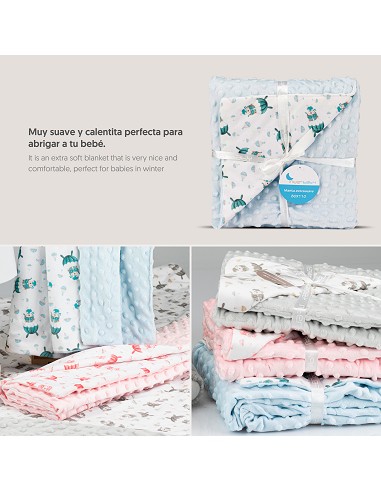 Manta Burbuja Mod Paracaidista Azul