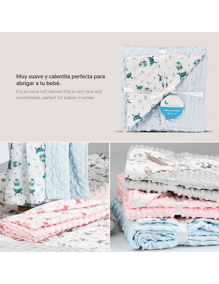 Manta Burbuja Mod Paracaidista Azul