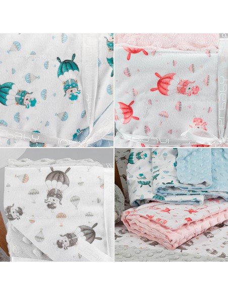 Manta Burbuja Mod Paracaidista Azul