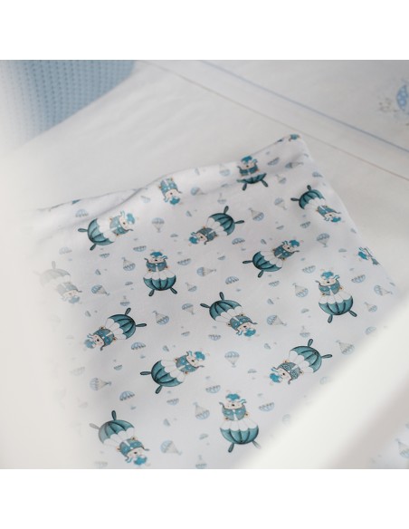 Manta Burbuja Mod Paracaidista Azul