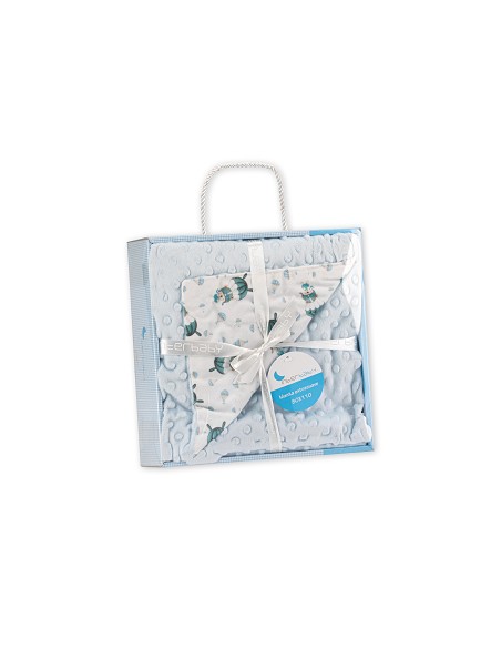 Manta Burbuja Mod Paracaidista Azul