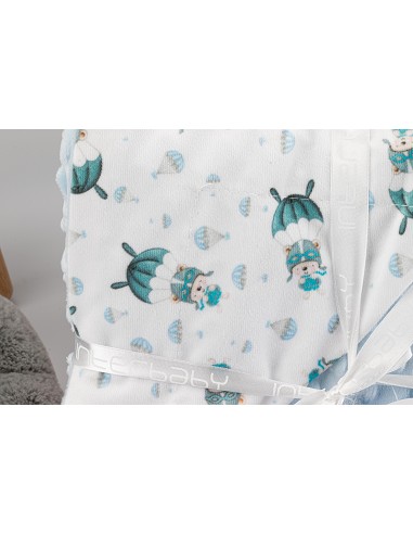 Manta Burbuja Mod Paracaidista Azul