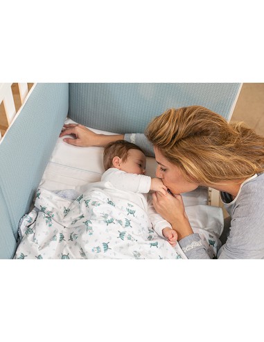 Manta  con Borreguillo  Mod Paracaidista Rosa