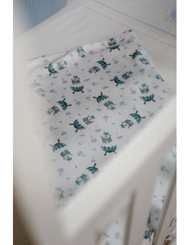 Manta  con Borreguillo  Mod Paracaidista Gris