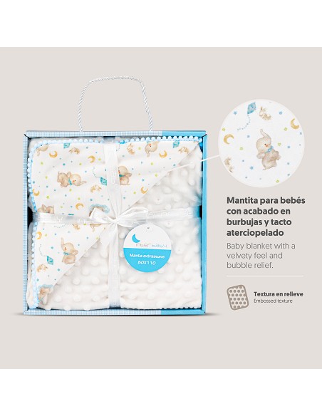 Manta Burbuja   Mod Elefante Azul