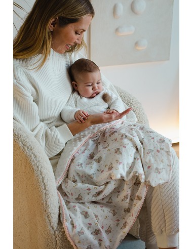 Manta Burbuja   Mod Elefante Azul